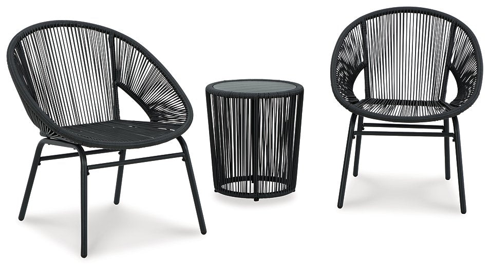 Mandarin Cape Outdoor Table and Chairs (Set of 3)  Half Price Furniture