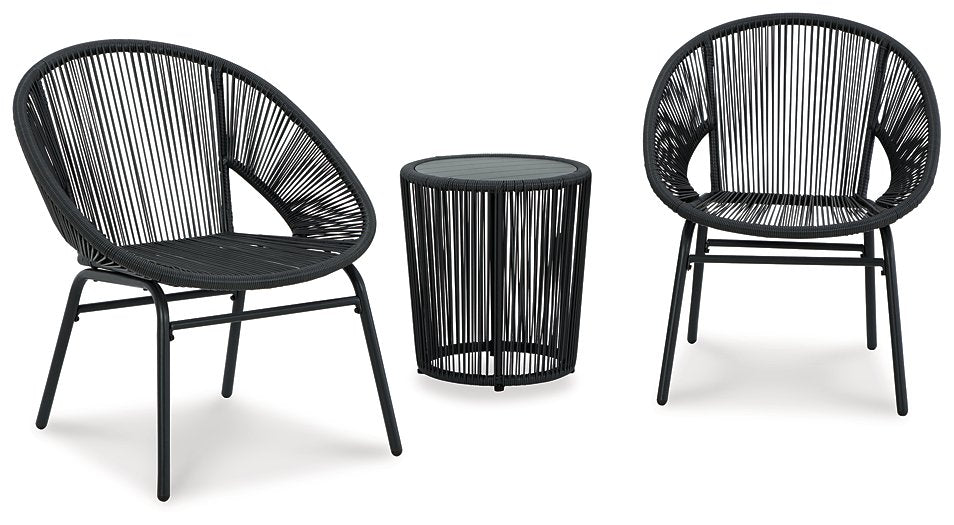 Mandarin Cape Outdoor Table and Chairs (Set of 3) Half Price Furniture