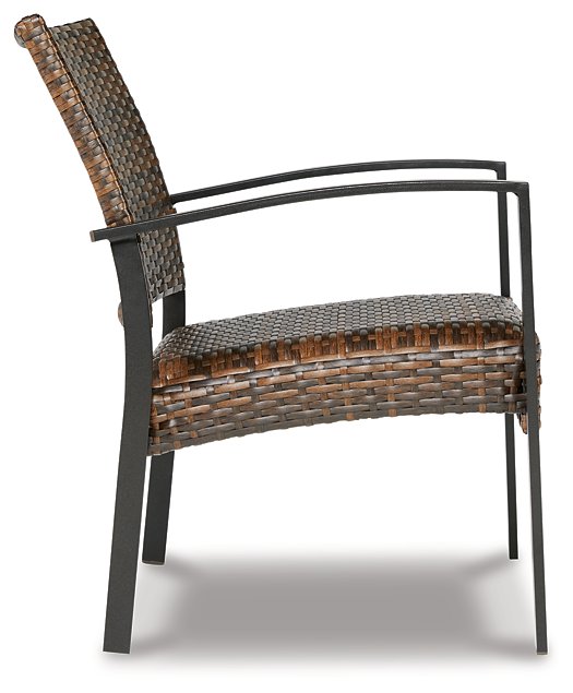 Zariyah Outdoor Love/Chairs/Table Set (Set of 4) - Half Price Furniture