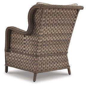 Clear Ridge Lounge Chair with Cushion (Set of 2) - Half Price Furniture
