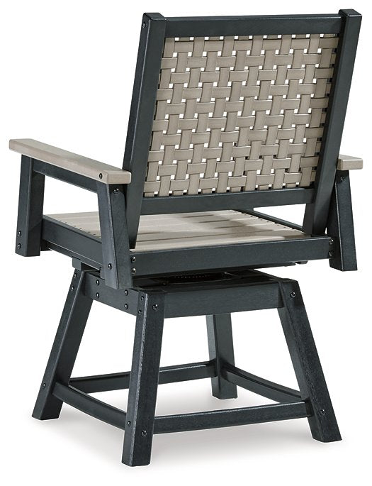 Mount Valley Swivel Chair (Set of 2) - Half Price Furniture