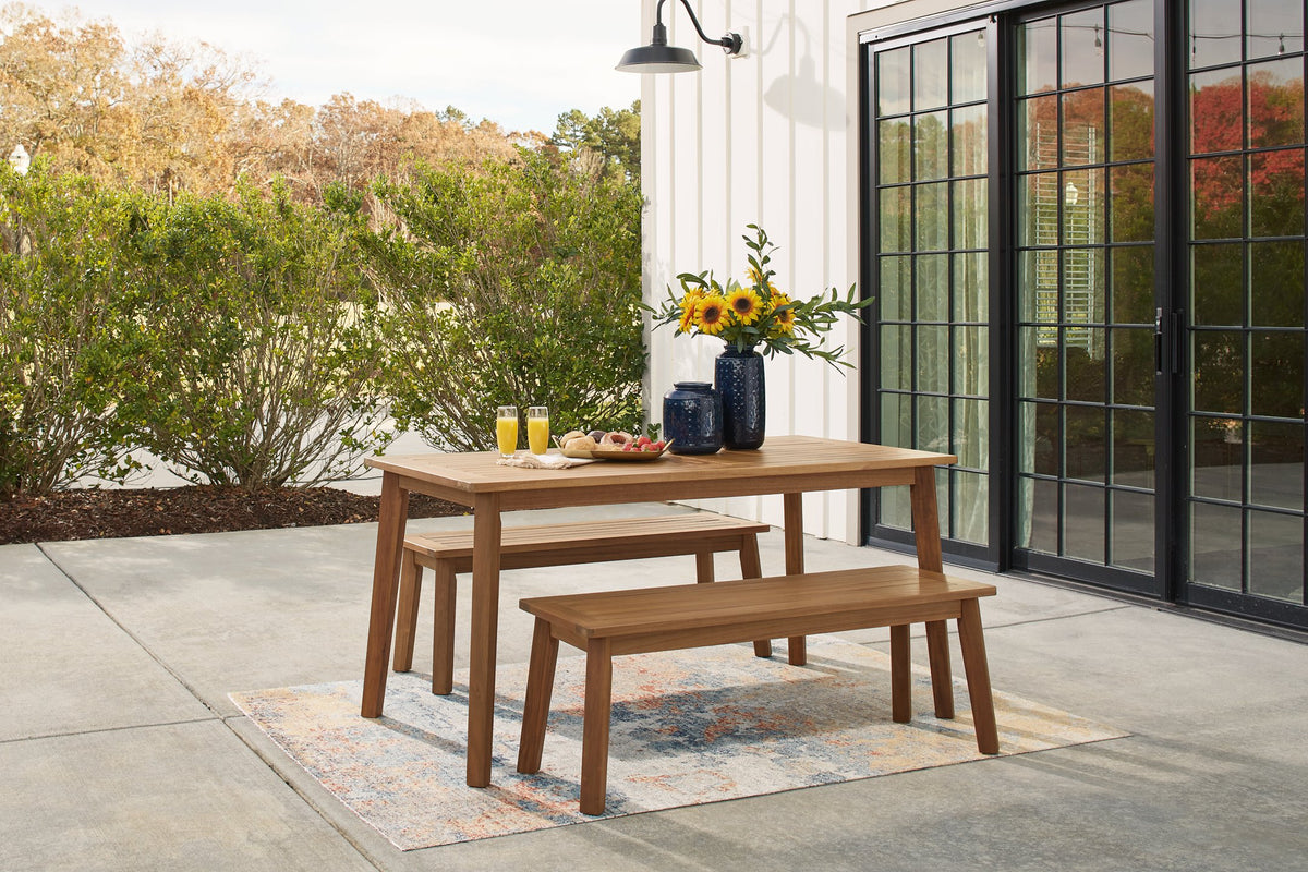 Janiyah Outdoor Dining Set - Half Price Furniture