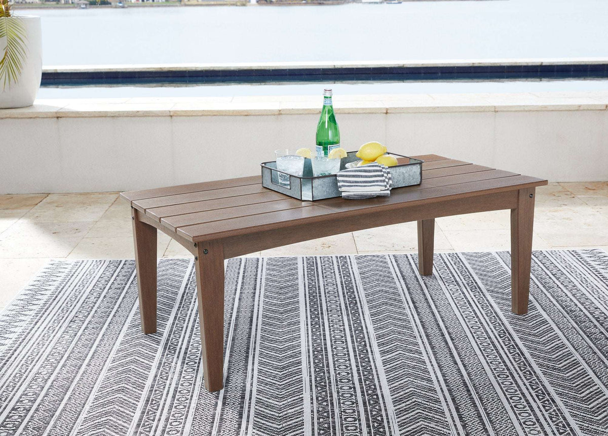 Emmeline Outdoor Coffee Table - Outdoor Cocktail Table - Half Price Furniture