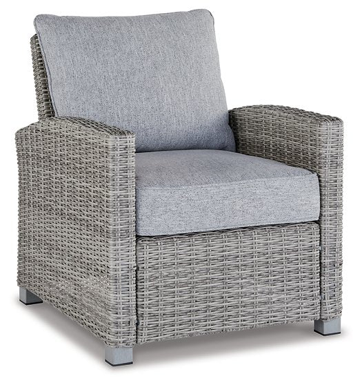 Naples Beach Lounge Chair with Cushion Half Price Furniture