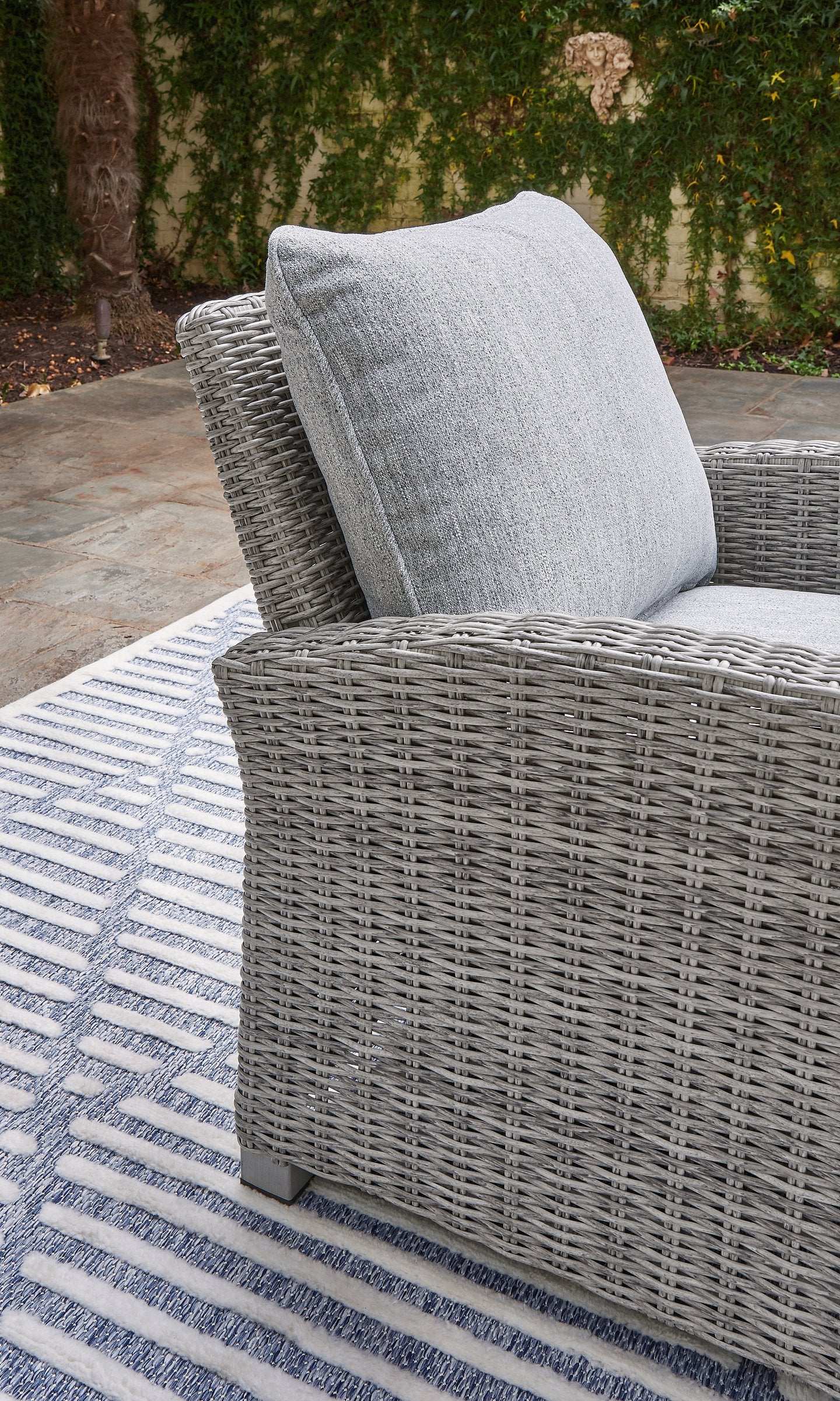 Naples Beach Lounge Chair with Cushion Half Price Furniture