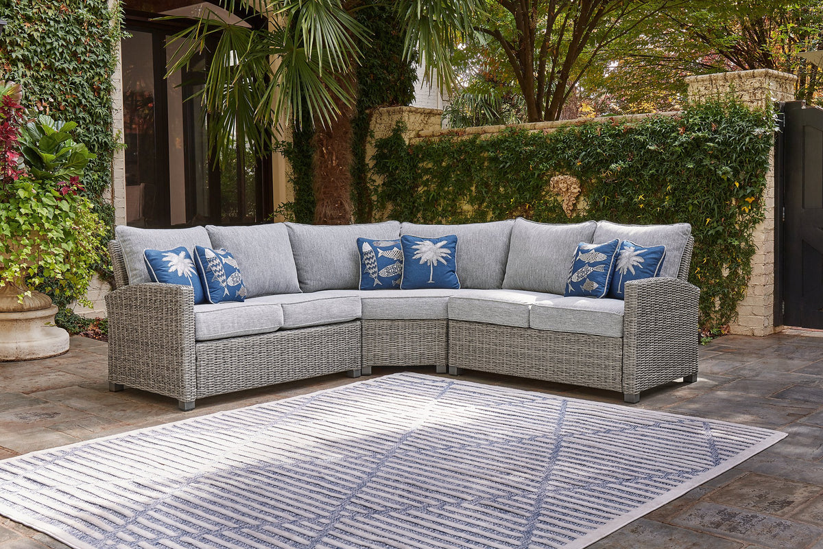 Naples Beach Outdoor Sectional - Half Price Furniture