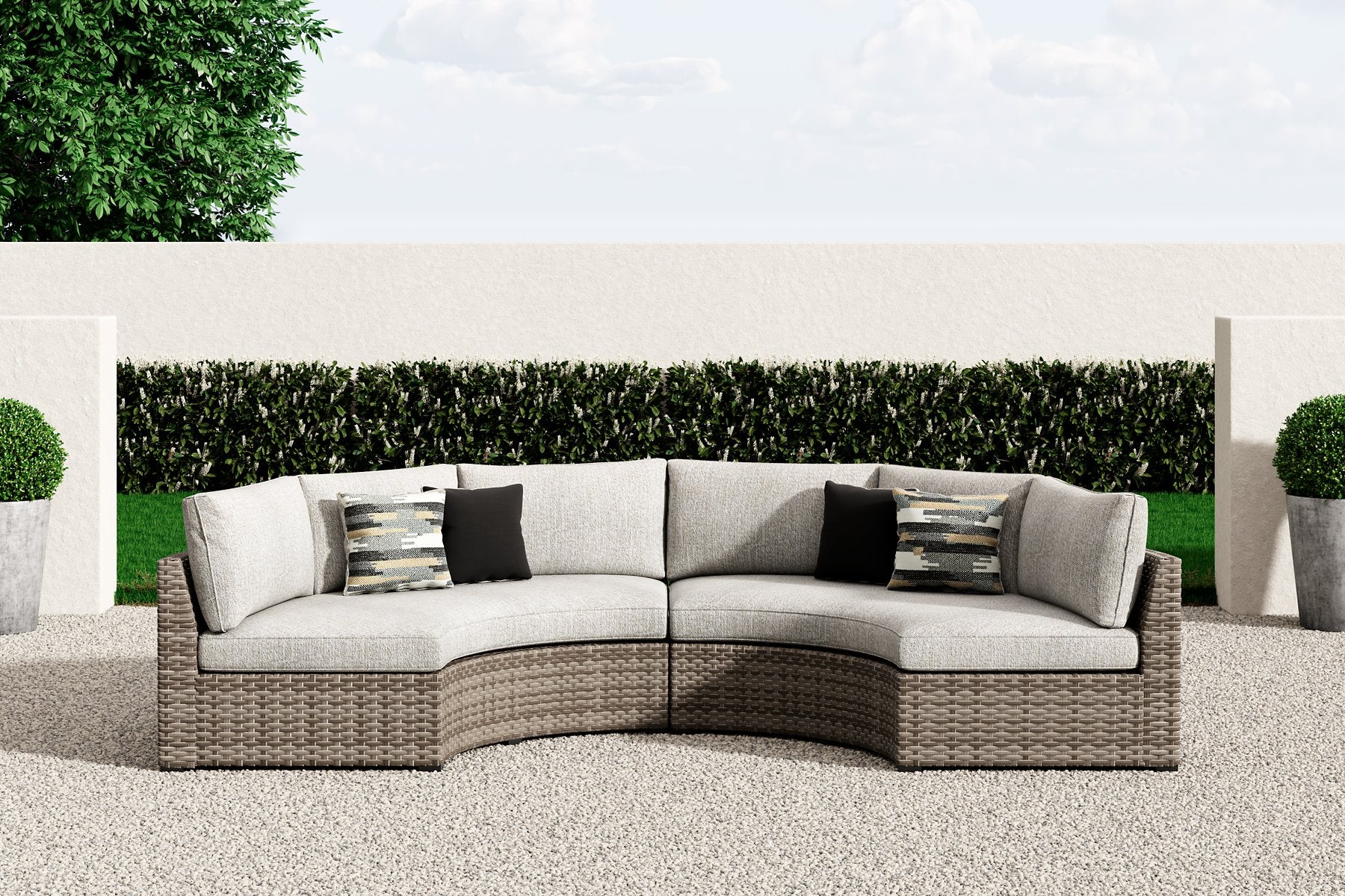 Calworth Outdoor Seating Set - Half Price Furniture
