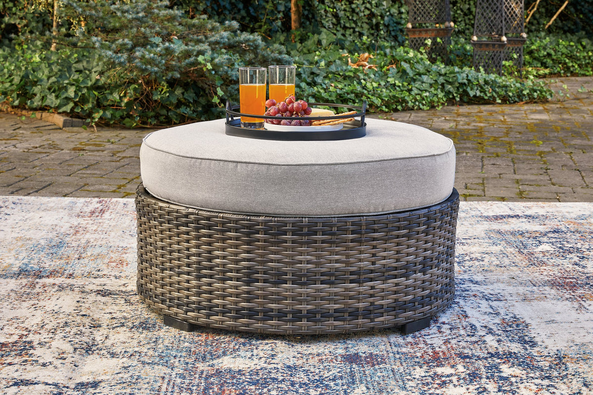 Harbor Court Ottoman with Cushion Half Price Furniture