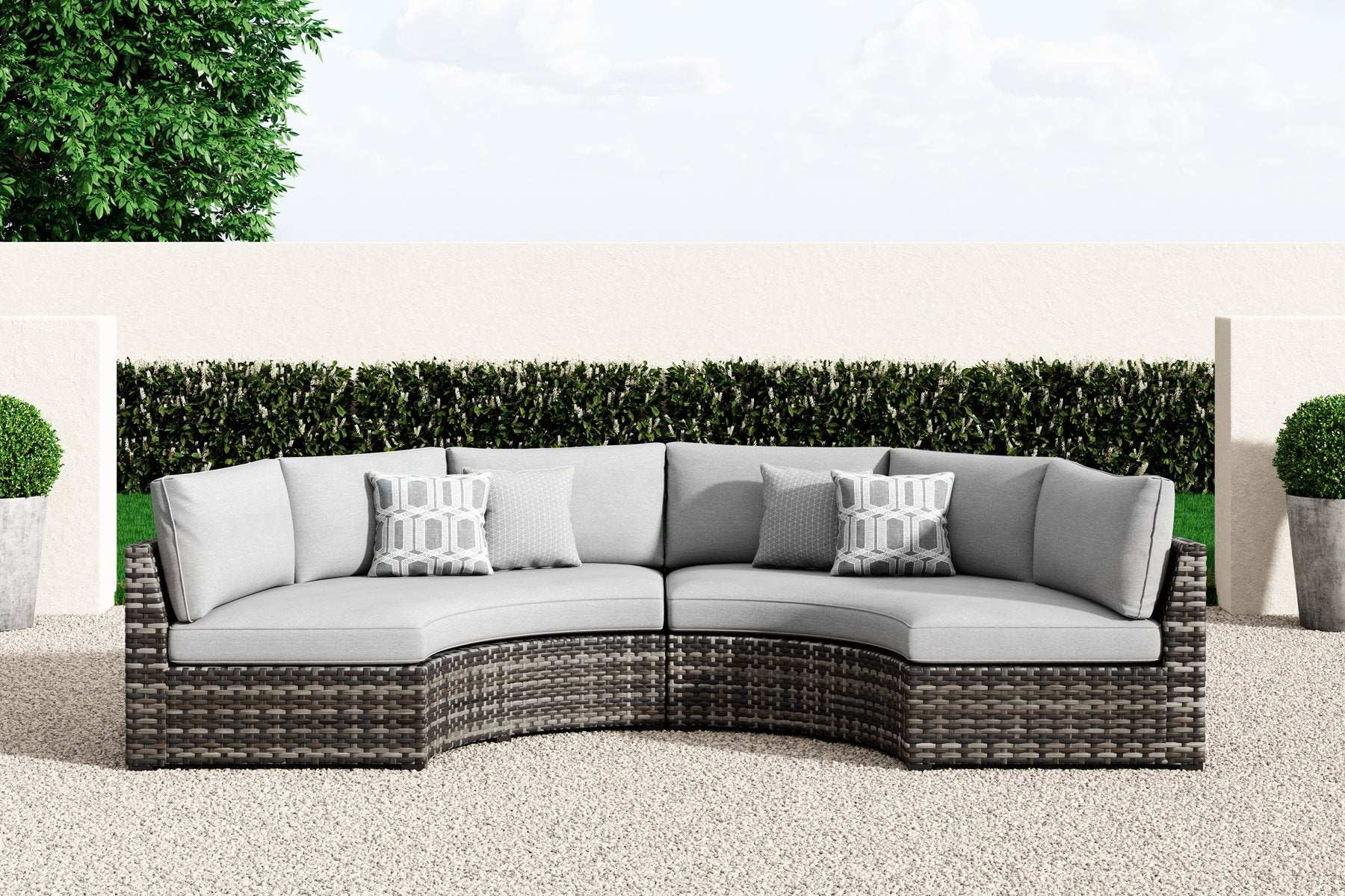 Harbor Court Outdoor Sectional Half Price Furniture