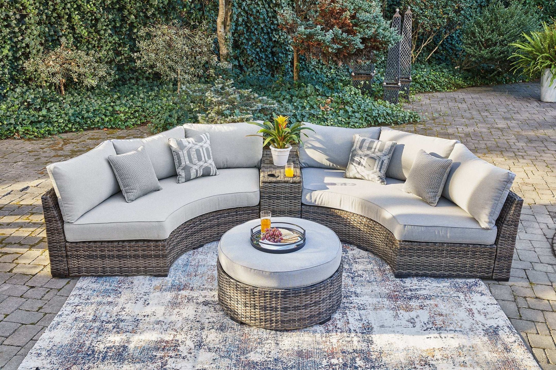 Harbor Court Outdoor Seating Set Half Price Furniture