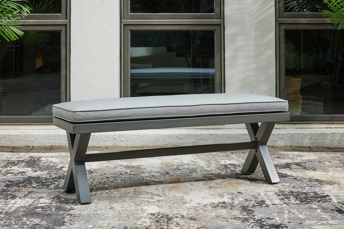 Elite Park Outdoor Bench with Cushion  Half Price Furniture