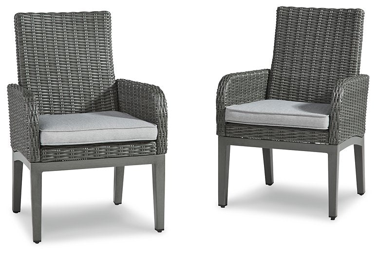 Elite Park Arm Chair with Cushion (Set of 2) Half Price Furniture