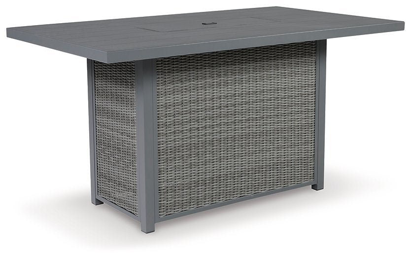 Palazzo Outdoor Bar Table with Fire Pit  Half Price Furniture