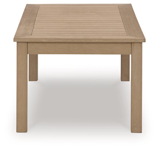 Hallow Creek Outdoor Coffee Table Half Price Furniture