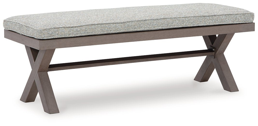 Hillside Barn 54" Outdoor Dining Bench Half Price Furniture