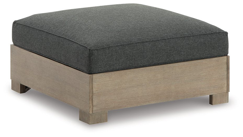Citrine Park Outdoor Ottoman with Cushion  Las Vegas Furniture Stores