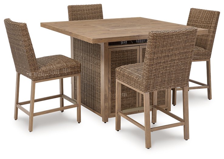 Walton Bridge Outdoor Bar Set Half Price Furniture