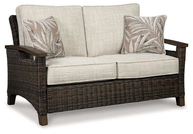 Paradise Trail Loveseat with Cushion  Las Vegas Furniture Stores