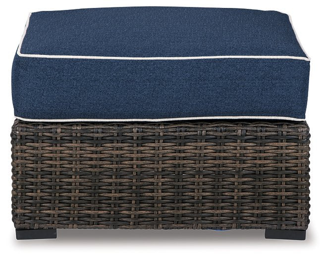 Grasson Lane Ottoman with Cushion - Half Price Furniture