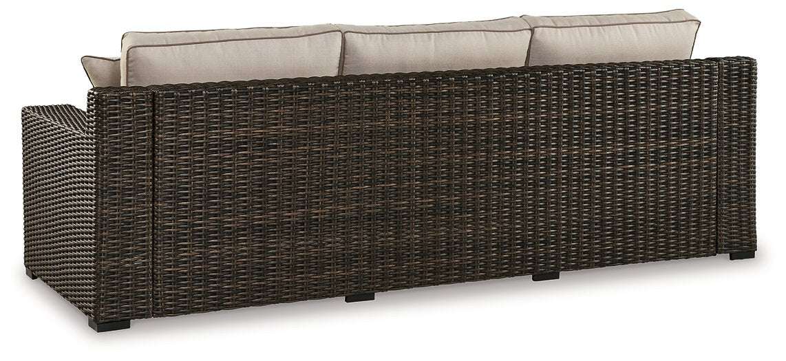Coastline Bay Outdoor Sofa with Cushion Half Price Furniture