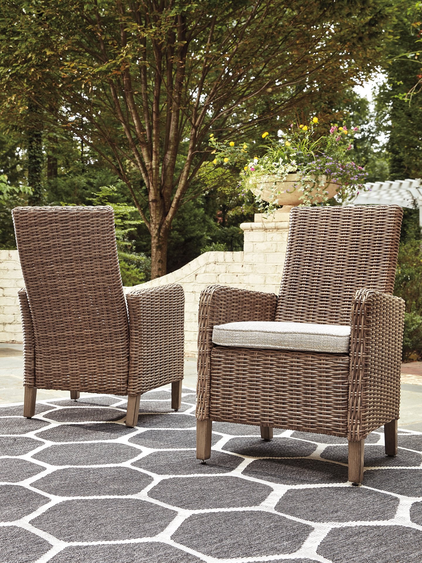 Beachcroft Arm Chair with Cushion (Set of 2) Beachcroft Arm Chair with Cushion (Set of 2) Half Price Furniture
