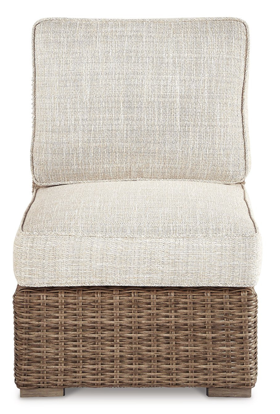 Beachcroft Armless Chair with Cushion - Outdoor Seating - Half Price Furniture