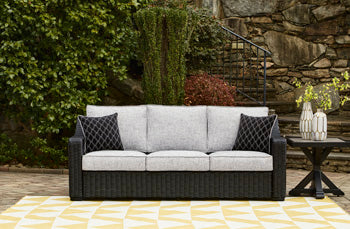 Beachcroft Outdoor Sofa with Cushion Beachcroft Outdoor Sofa with Cushion Half Price Furniture