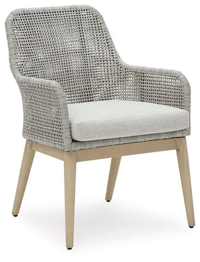 Seton Creek Outdoor Dining Arm Chair (Set of 2) - Half Price Furniture