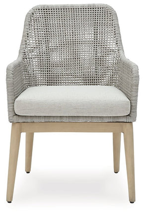 Seton Creek Outdoor Dining Arm Chair (Set of 2) - Half Price Furniture