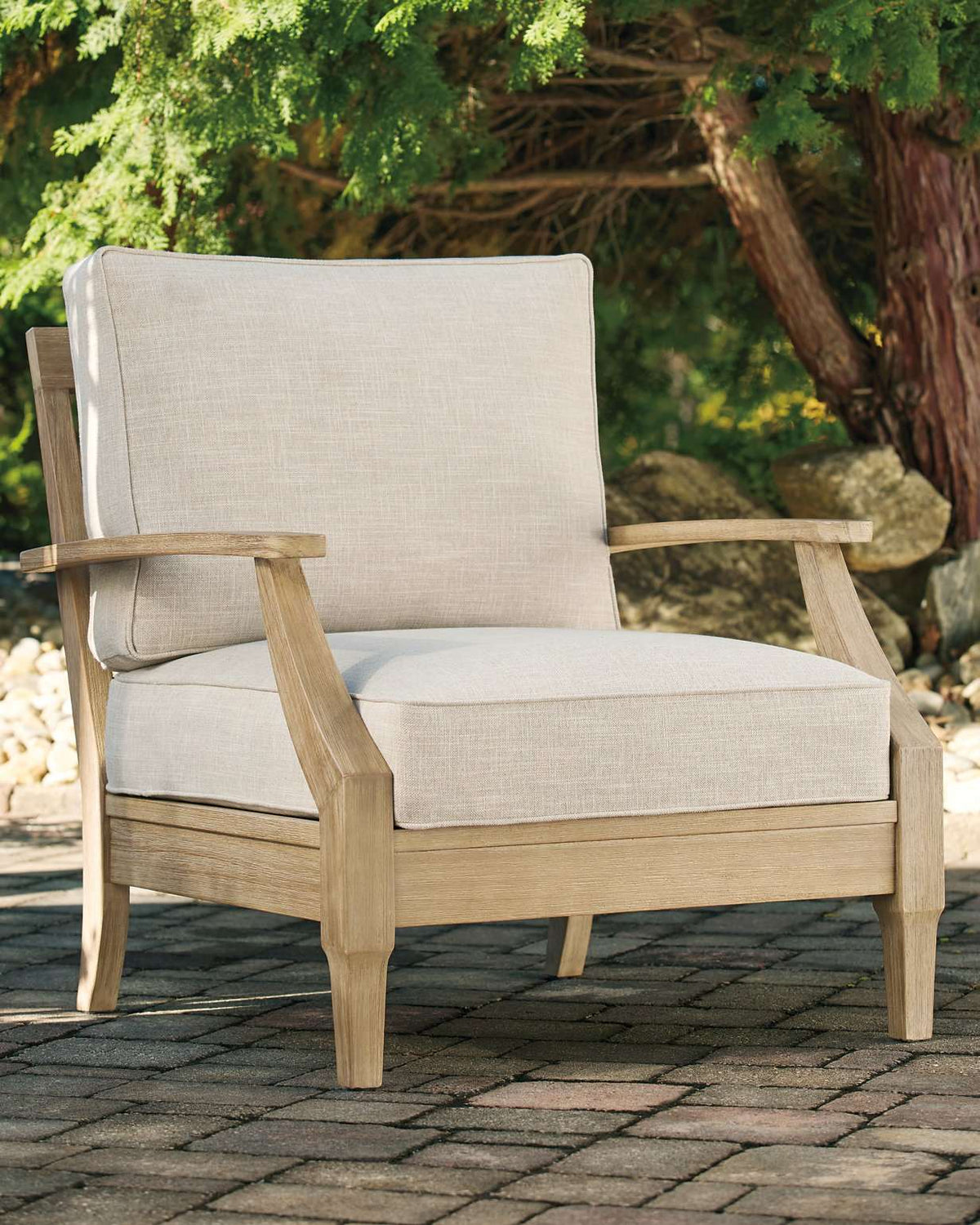 Clare View Lounge Chair with Cushion - Outdoor Seating - Half Price Furniture