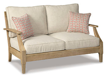 Clare View Loveseat with Cushion - Outdoor Seating - Half Price Furniture
