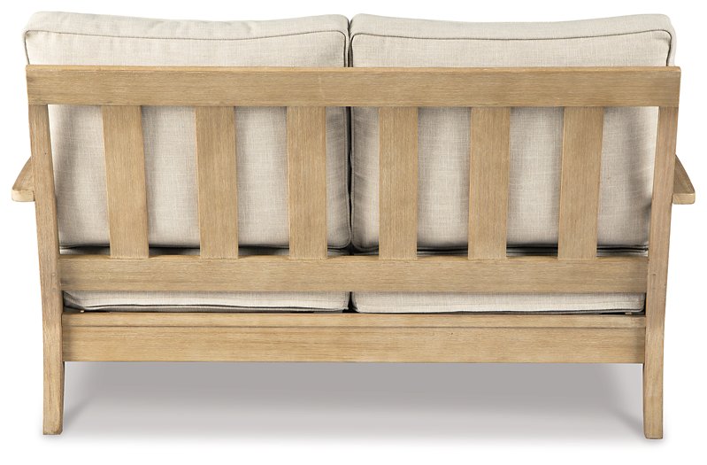Clare View Loveseat with Cushion - Outdoor Seating - Half Price Furniture