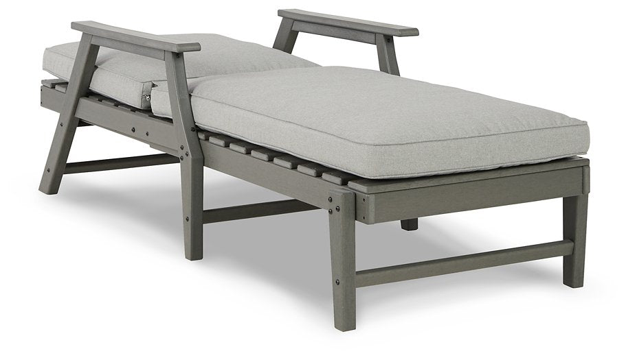 Visola Chaise Lounge with Cushion - Half Price Furniture