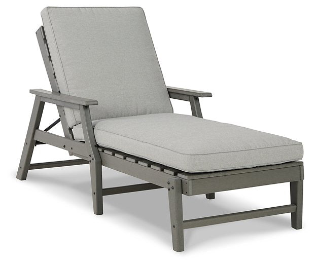Visola Chaise Lounge with Cushion Half Price Furniture
