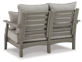 Visola Outdoor Loveseat with Cushion - Half Price Furniture