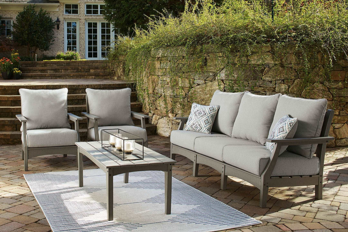 Visola Outdoor Sofa Conversation Set Half Price Furniture