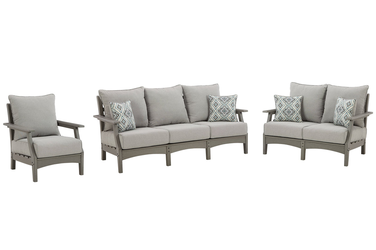 Visola Outdoor Seating Set Half Price Furniture