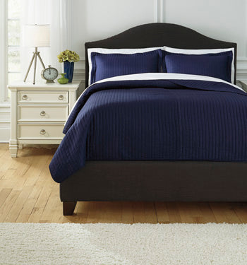 Raleda 3-Piece King Coverlet Set Half Price Furniture