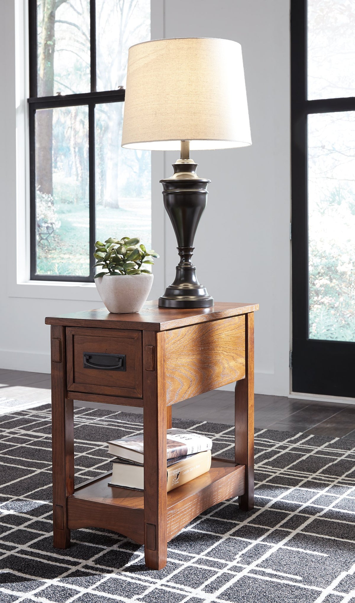 Breegin Chairside End Table - End Table - Half Price Furniture