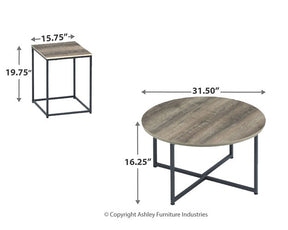 Wadeworth Table (Set of 3) - Half Price Furniture