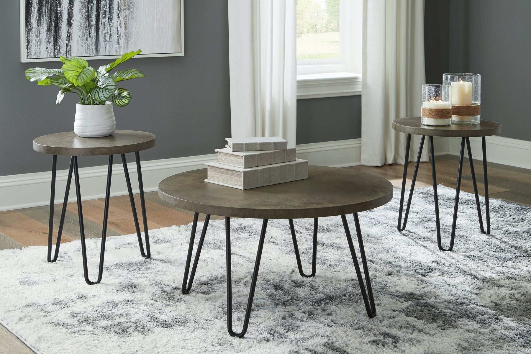 Hadasky Table (Set of 3) Half Price Furniture