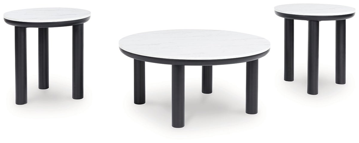 Xandrum Table (Set of 3)  Half Price Furniture