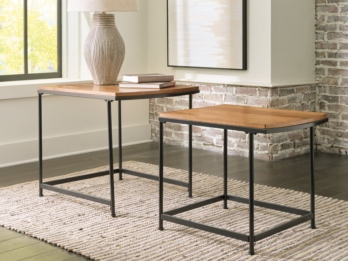 Drezmoore Nesting End Table (Set of 2) - End Table - Half Price Furniture