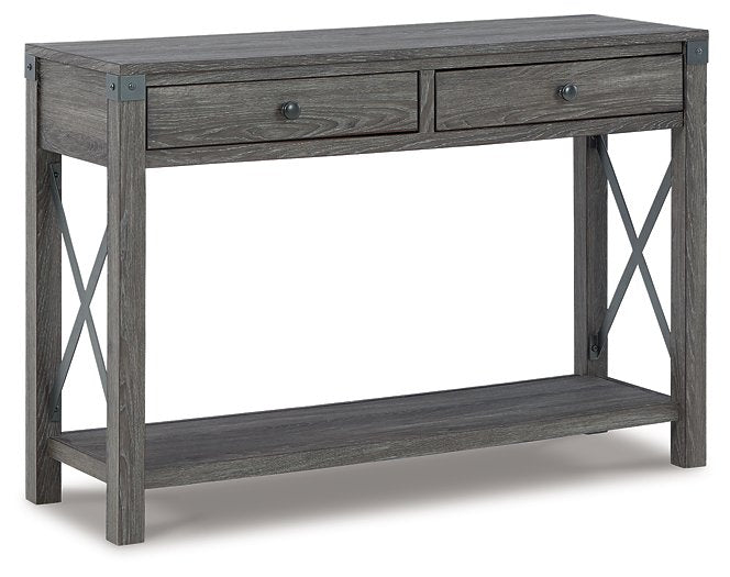 Freedan Sofa/Console Table Half Price Furniture