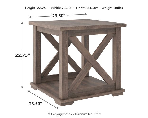 Arlenbry End Table Half Price Furniture