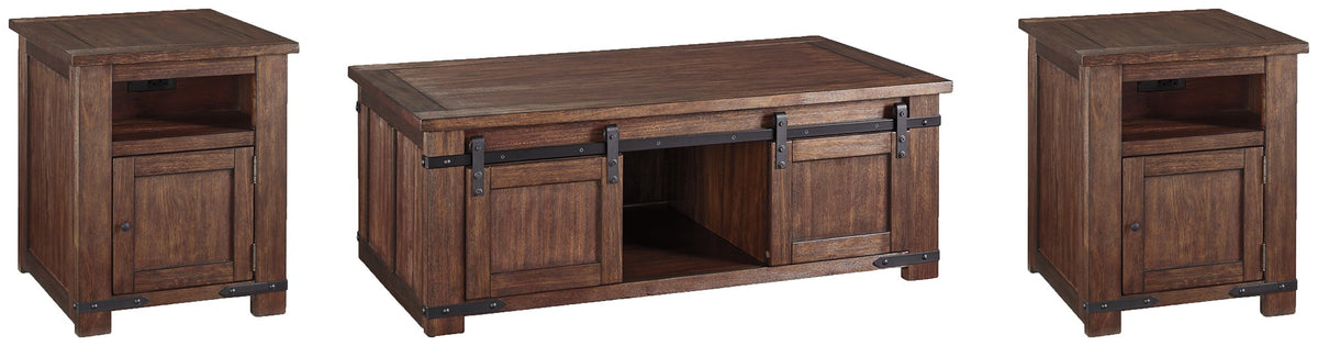 Budmore Occasional Table Set - Table Set - Half Price Furniture