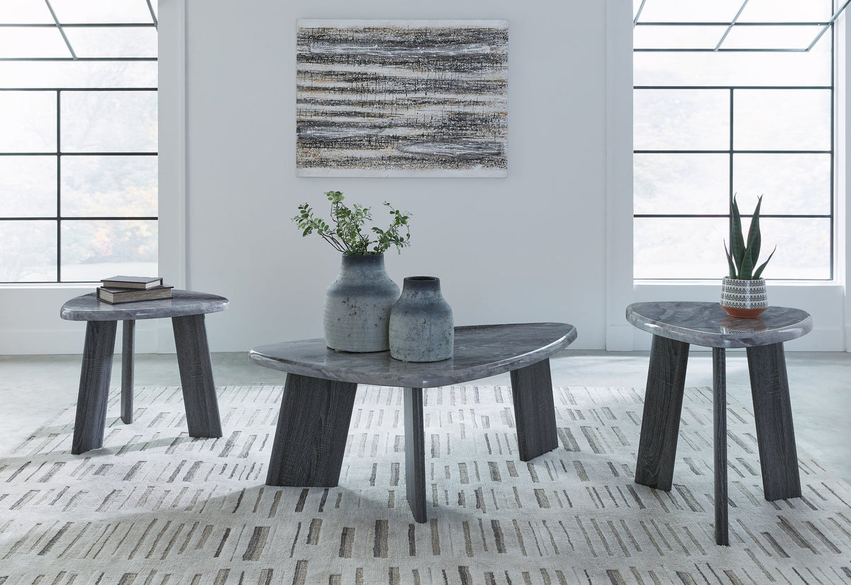Bluebond Table (Set of 3) - Half Price Furniture