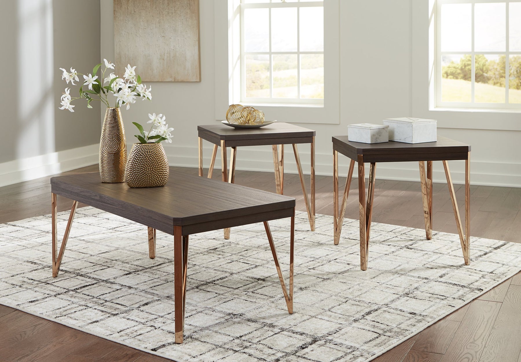 Bandyn Table (Set of 3) Half Price Furniture
