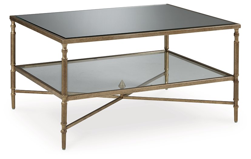 Cloverty Coffee Table  Las Vegas Furniture Stores