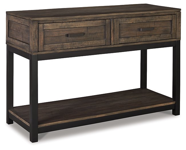 Johurst Sofa/Console Table Half Price Furniture
